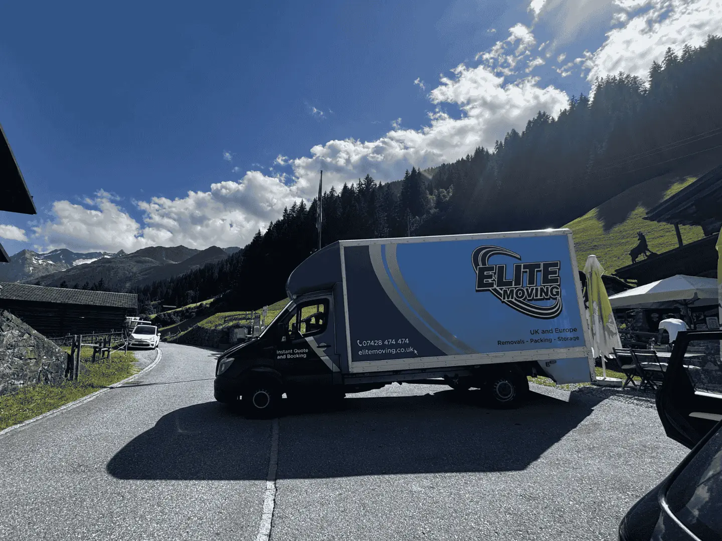 Office relocation with a man with a van